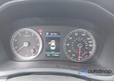 2018 Hyundai Sonata Sport из США, поврежденный, VIN 5NPE34AF4JH612231